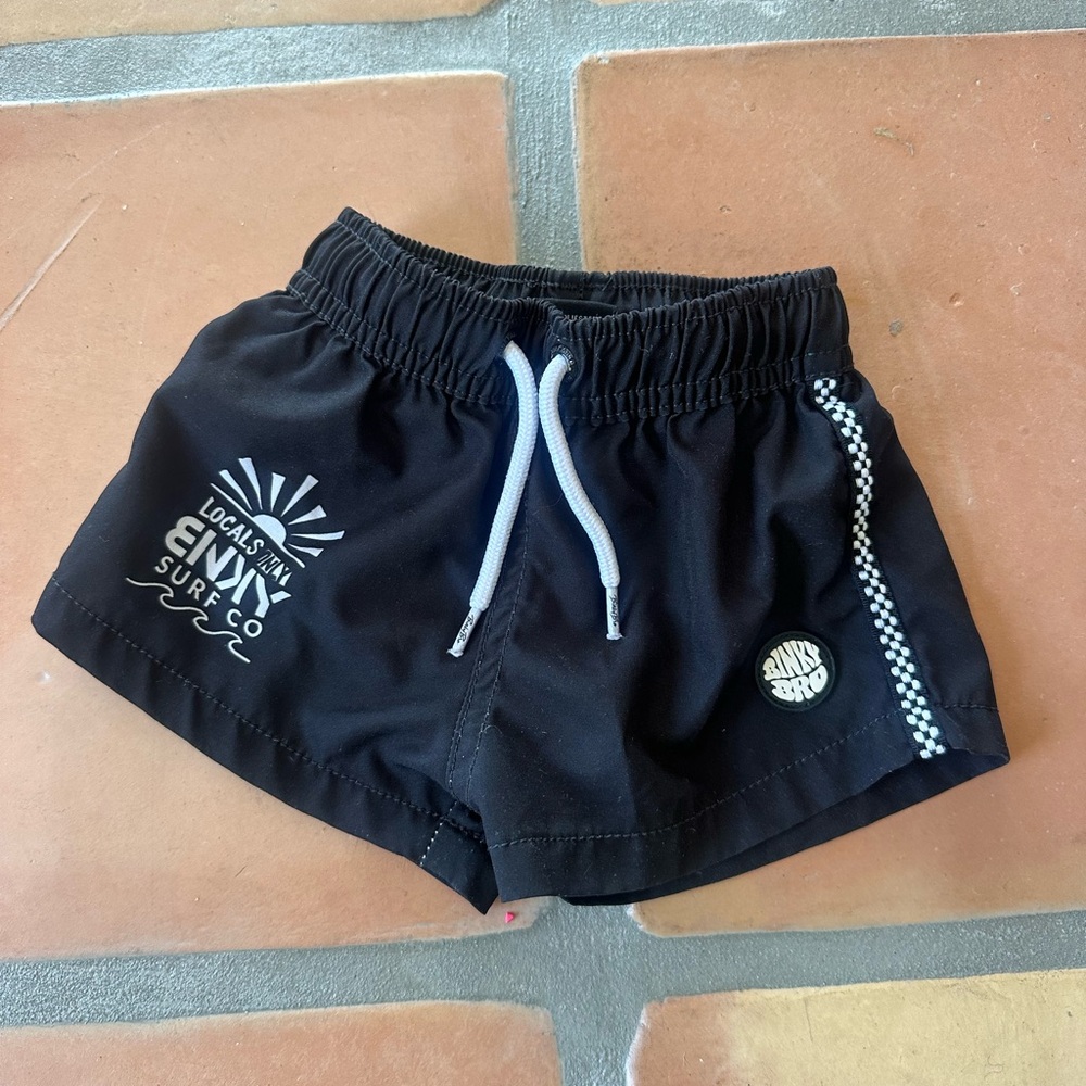 Binky Bro Swim trunks size 6-12 months